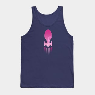 Fanart for the Cure - Voyager in Pink II Tank Top